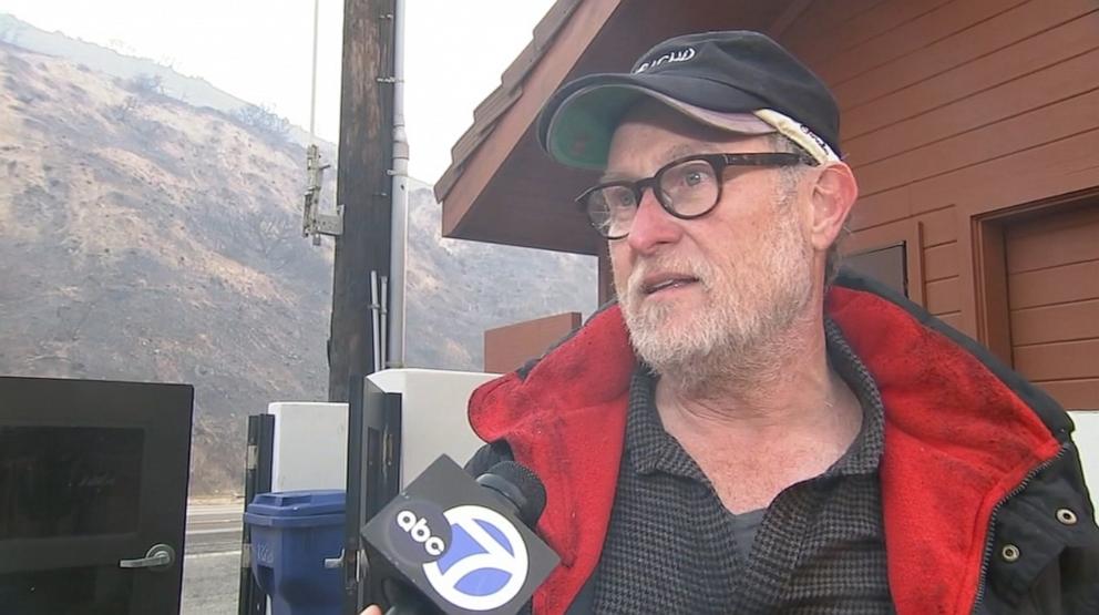 PHOTO: "Cool Runnings" director Jon Turteltaub, from Malibu, Calif., said the Pacific Palisades were totally wiped out by the Palisades Fire, adding, "there is no Pacific Palisades."