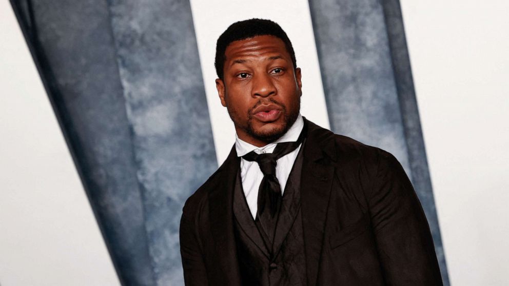 PHOTO: Actor Jonathan Majors attends the Vanity Fair 95th Oscars Party at the The Wallis Annenberg Center for the Performing Arts in Beverly Hills, California on March 12, 2023.