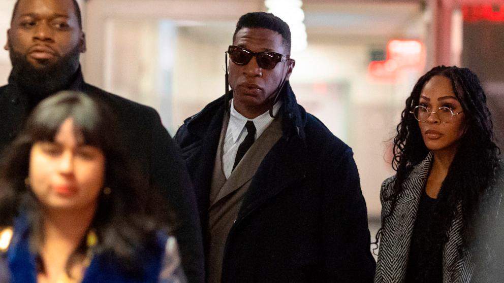 The actor entered criminal court early Wednesday in a long black coat and sunglasses accompanied by his girlfriend, actress Meagan Good, and his defense attorney, Priya Chaudhry.