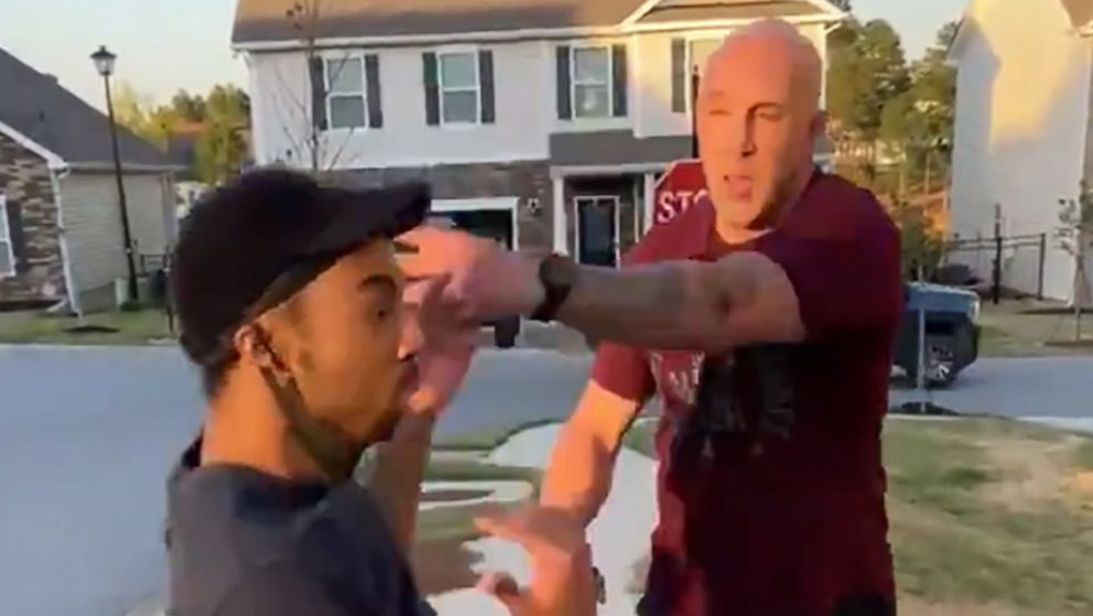 White Soldier Charged With Assault For Shoving Berating Black Man In Viral Video Abc News