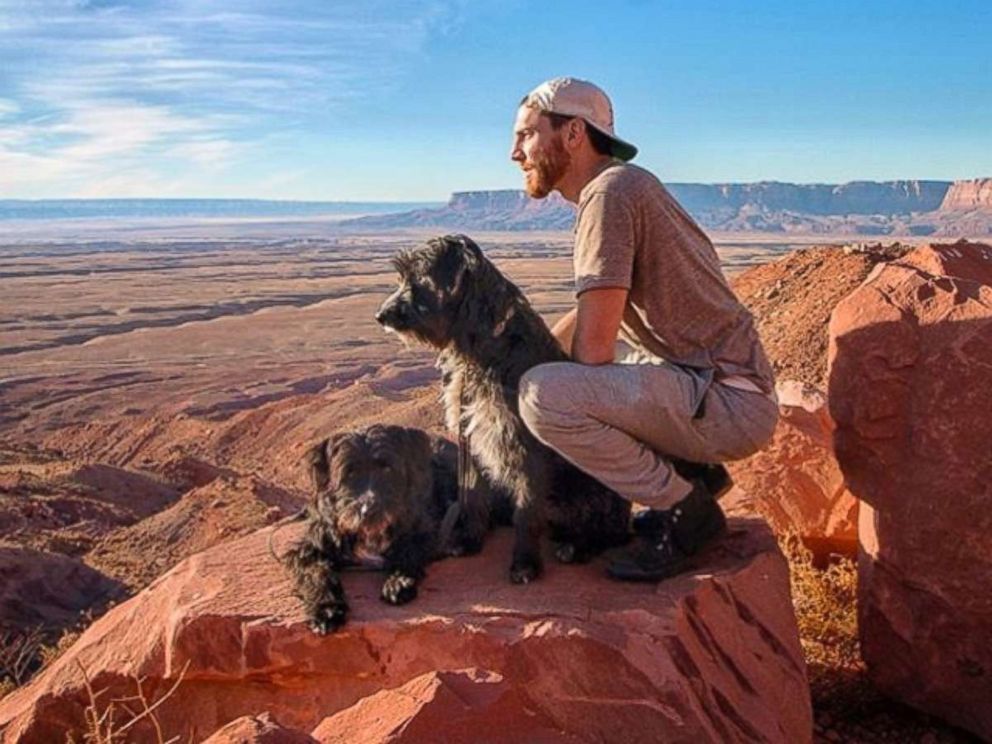 PHOTO: Jordan Kahana rescued Zeus and Sedona as he was taking a trip to the Grand Canyon. He found them in what he called middle of nowhere, Arizona.