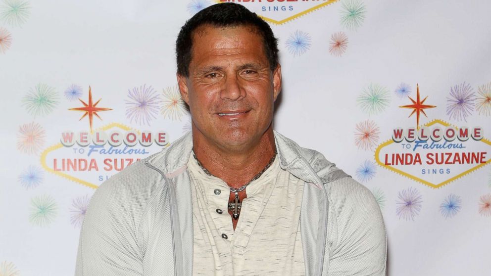 Former Major League Baseball player Jose Canseco attends the debut of "Linda Suzanne Sings Divas of Pop" at the South Point Hotel & Casino on Oct. 15, 2017 in Las Vegas, Nevada.