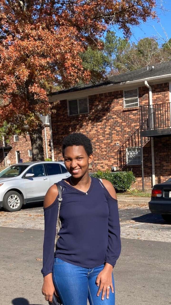 PHOTO: Josine Izabayo, a 24-year-old refugee from Democratic Republic of Congo, moved to the U.S. last year and is adjusting to life in Georgia on her own.