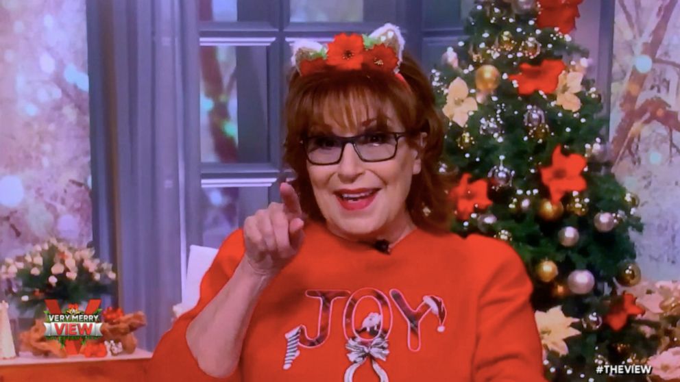 PHOTO: "The View" co-host Joy Behar shares her favorite things on Friday, Dec. 18, 2020.