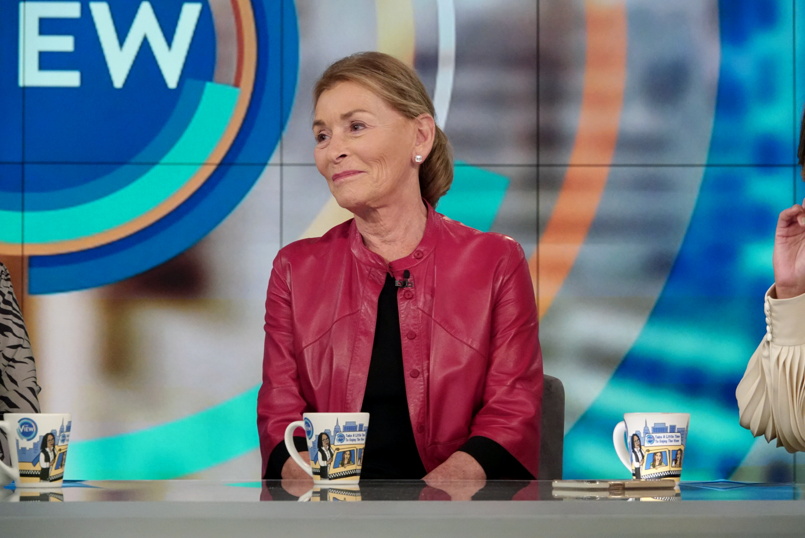 PHOTO: Judge Judith Sheindlin discusses her endorsement of former New York City Mayor Michael Bloomberg for president during her daytime exclusive appearance on "The View," Jan. 6, 2020.