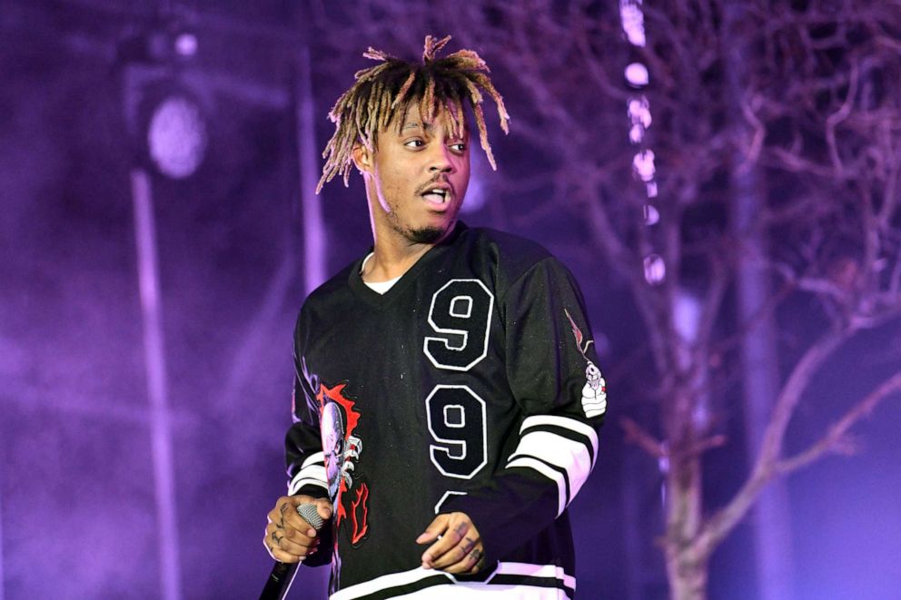 PHOTO: Rapper Juice Wrld performs onstage during day one of the Rolling Loud Festival, Dec. 14, 2018, in Los Angeles.