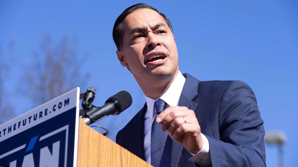 Image result for julian castro campaign announcement