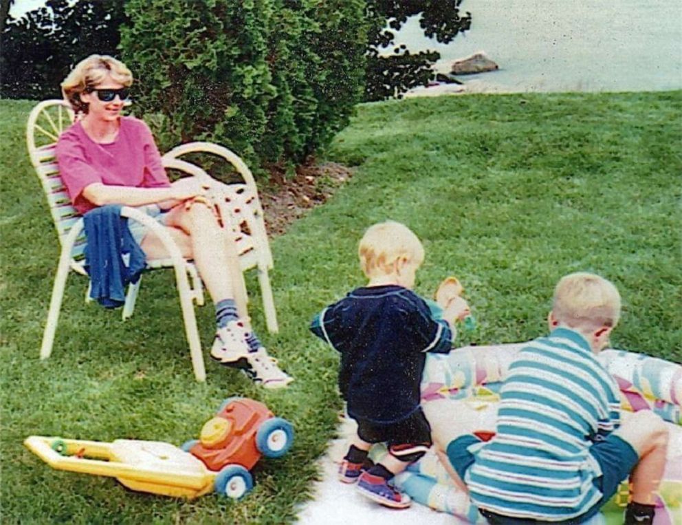 PHOTO: Julie Jensen seen in a 1998 file photo with her two sons.