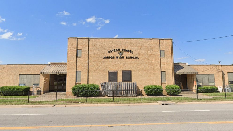 The teen was the only one hurt in the Monday morning shooting during a class change at Watson Chapel Junior High School in Pine Bluff.