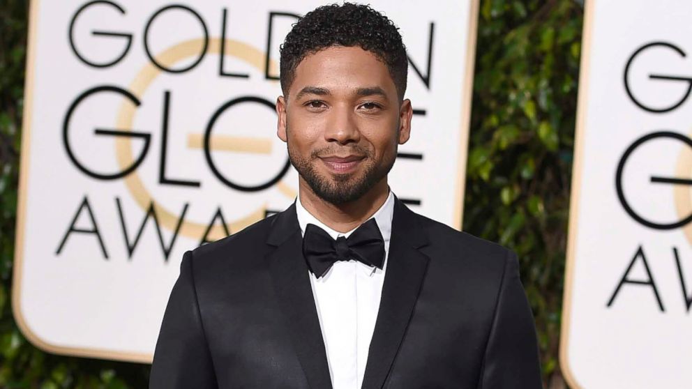 PHOTO: In this Jan. 10, 2016 file photo, actor and singer Jussie Smollett arrives at the 73rd annual Golden Globe Awards in Beverly Hills, Calif. 