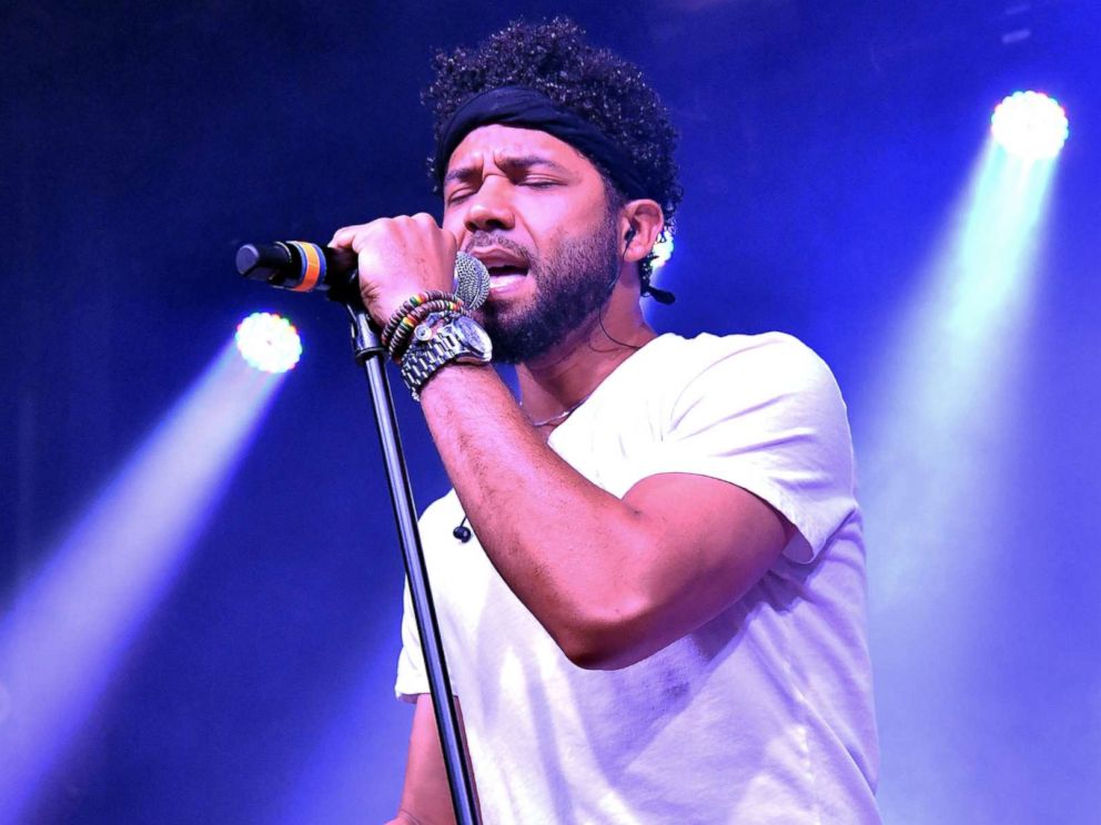 PHOTO: Jussie Smollett performs in Atlanta, May 29, 2018.