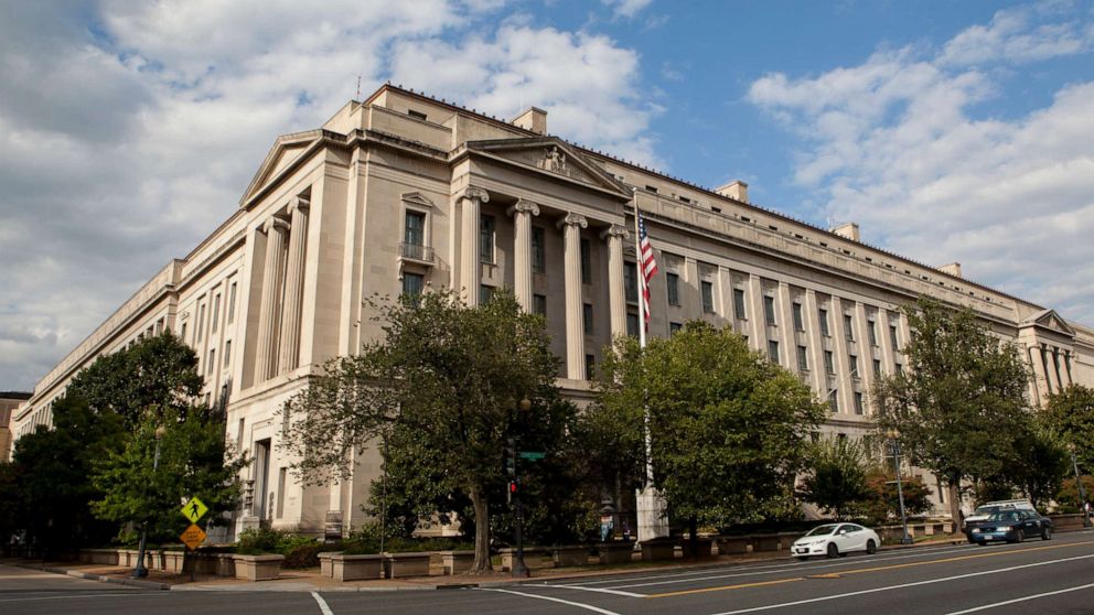 PHOTO: The Robert F. Kennedy Department of Justice Building in Washington, D.C. is seen in an undated photo.