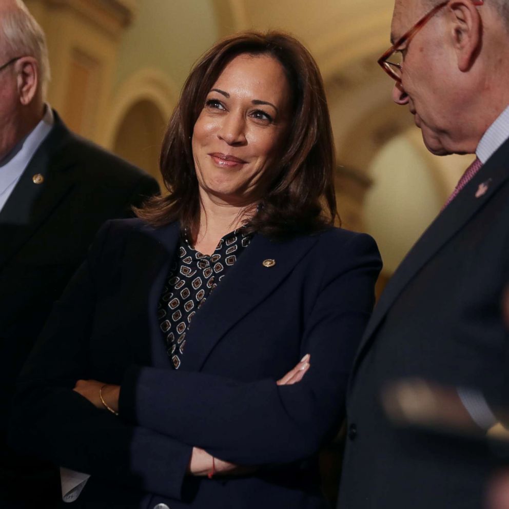 VIDEO: 2020 presidential candidate Kamala Harris shares advice for young women