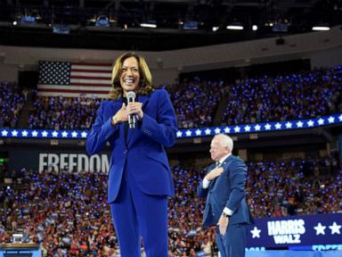 Harris holds rally at Milwaukee arena where Trump accepted GOP nomination at RNC