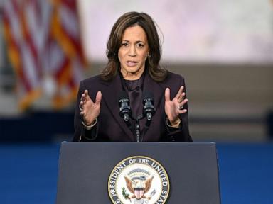 Harris says she's full of 'resolve,' urges supporters to accept election results