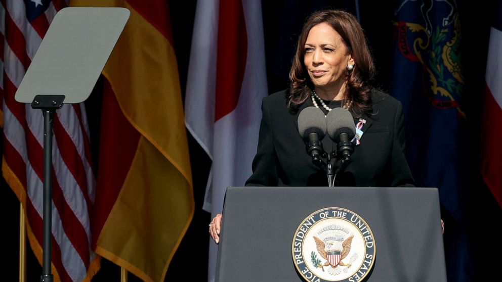 A woman pleads guilty to threatening Vice President Harris