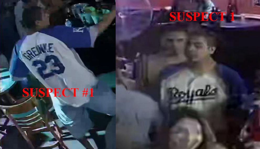 PHOTO: Police are searching for two suspects involved in a shooting at a Kansas City bar, Oct. 5, 2019.