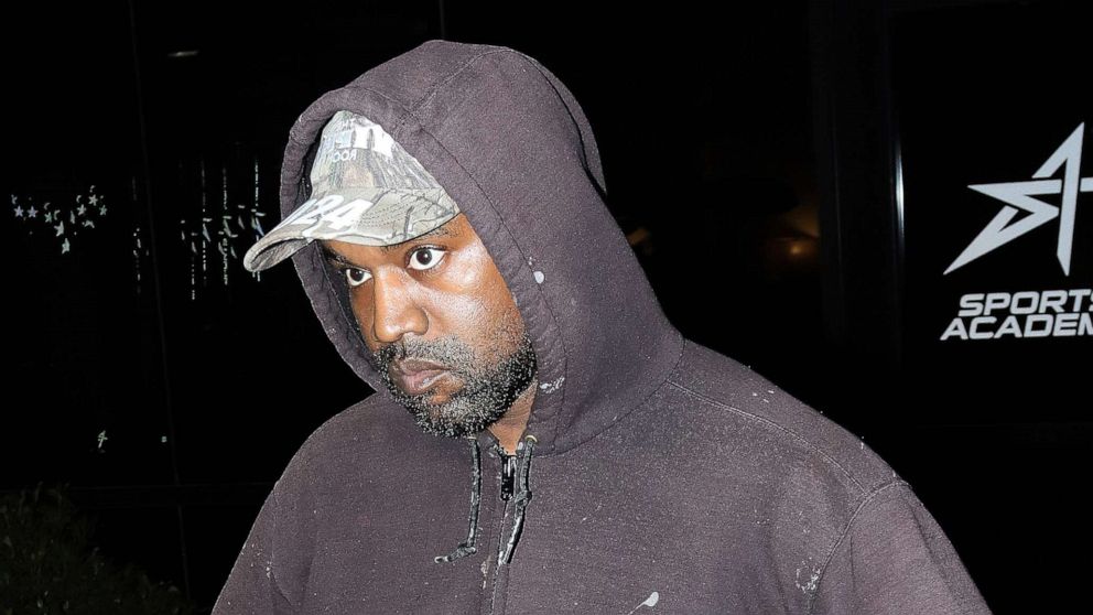 PHOTO: Kanye West in Los Angeles, Oct. 21, 2022.