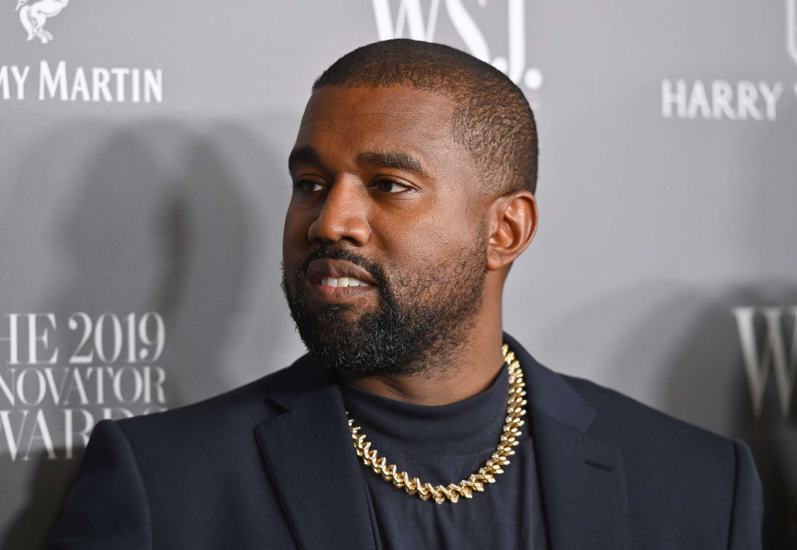 PHOTO: In this file photo taken on Nov. 6, 2019, rapper Kanye West attends the WSJ Magazine 2019 Innovator Awards at MOMA in New York City.