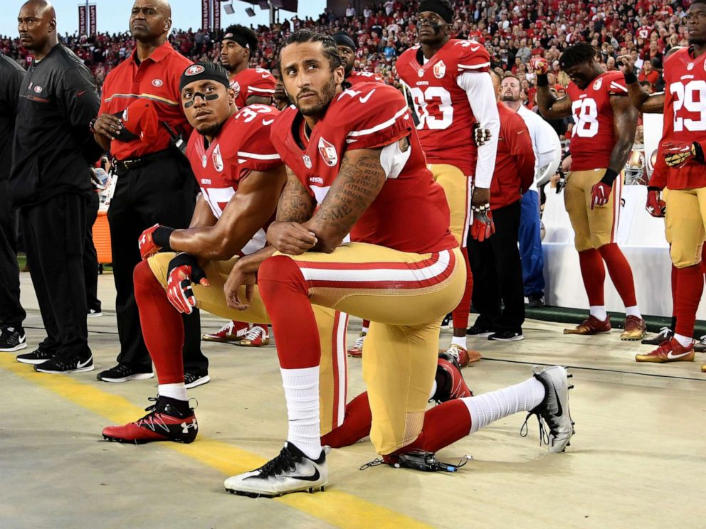 Nfl Apologizes For Not Listening To Players About Racism As Colin Kaepernick Remains Unsigned Abc News