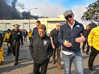 California fires live updates: Mayor's office denies report LAFD chief was dismissed