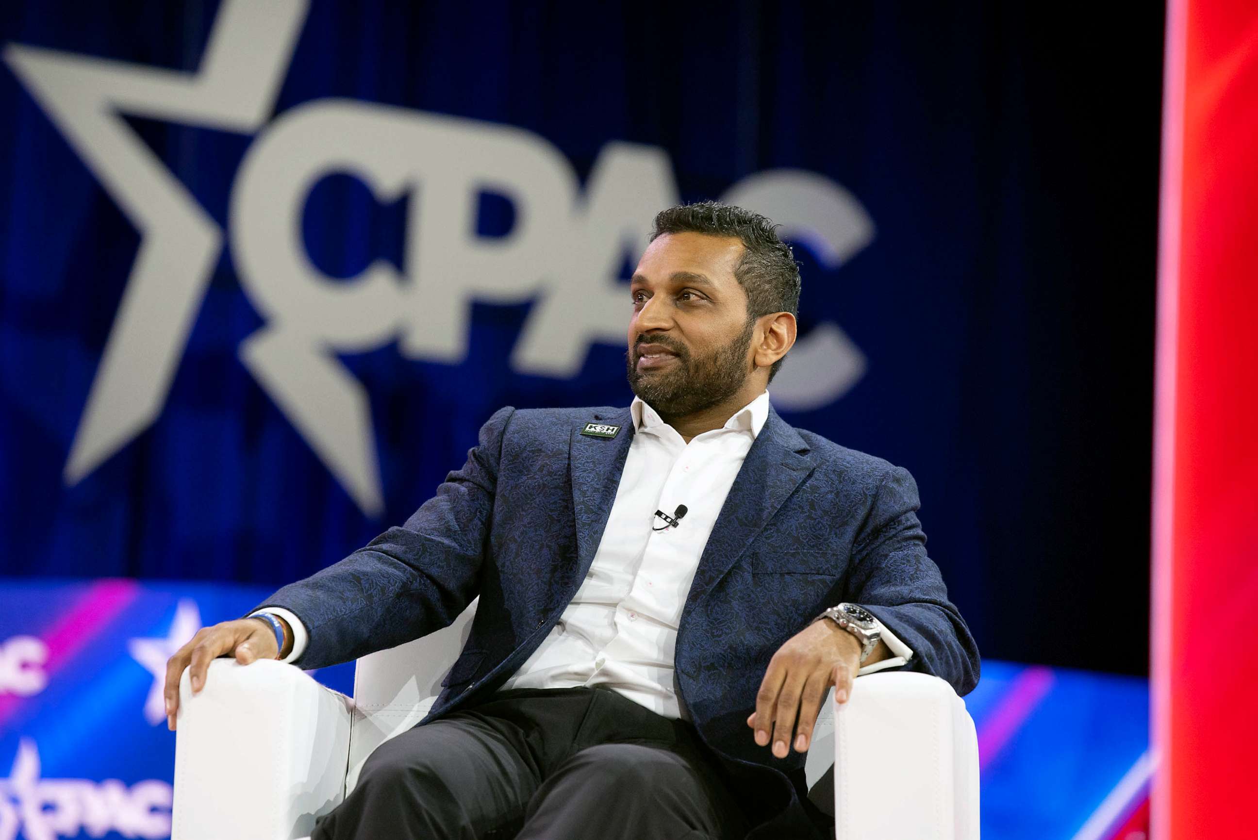 PHOTO: Kash Patel at the 2023 Conservative Political Action Conference in Washington DC, March 3, 2023.