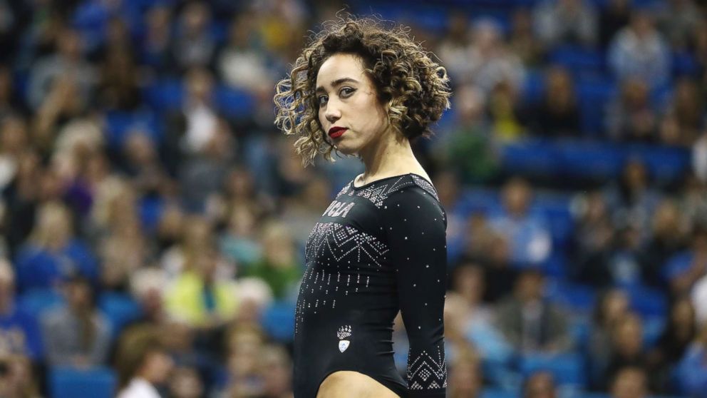 PHOTO: Katelyn Ohashi during an NCAA college gymnastics match, Friday, Jan. 4, 2019, in Los Angeles.