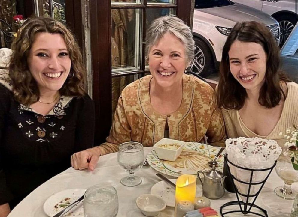PHOTO: Katherine Goldstein (middle) is shown in this photo. Goldstein is one of the victims of the Highland Park shooting.