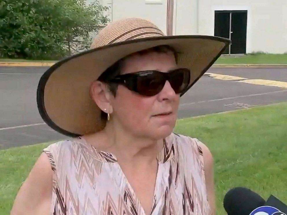 PHOTO: Falls Township, Pennsylvania, resident Kathy Kehoe, 73, killed a cobra she found in her gardenwith a shovel, June 24, 2019.