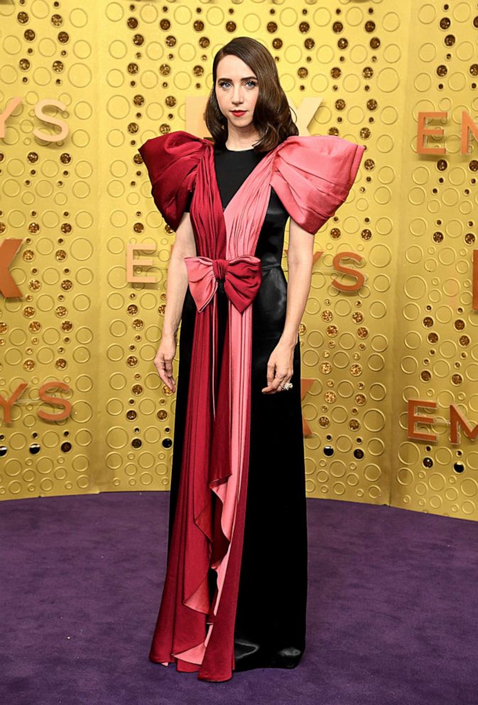 PHOTO:Zoe Kazan attends the 71st Emmy Awards at Microsoft Theater on September 22, 2019 in Los Angeles, California.