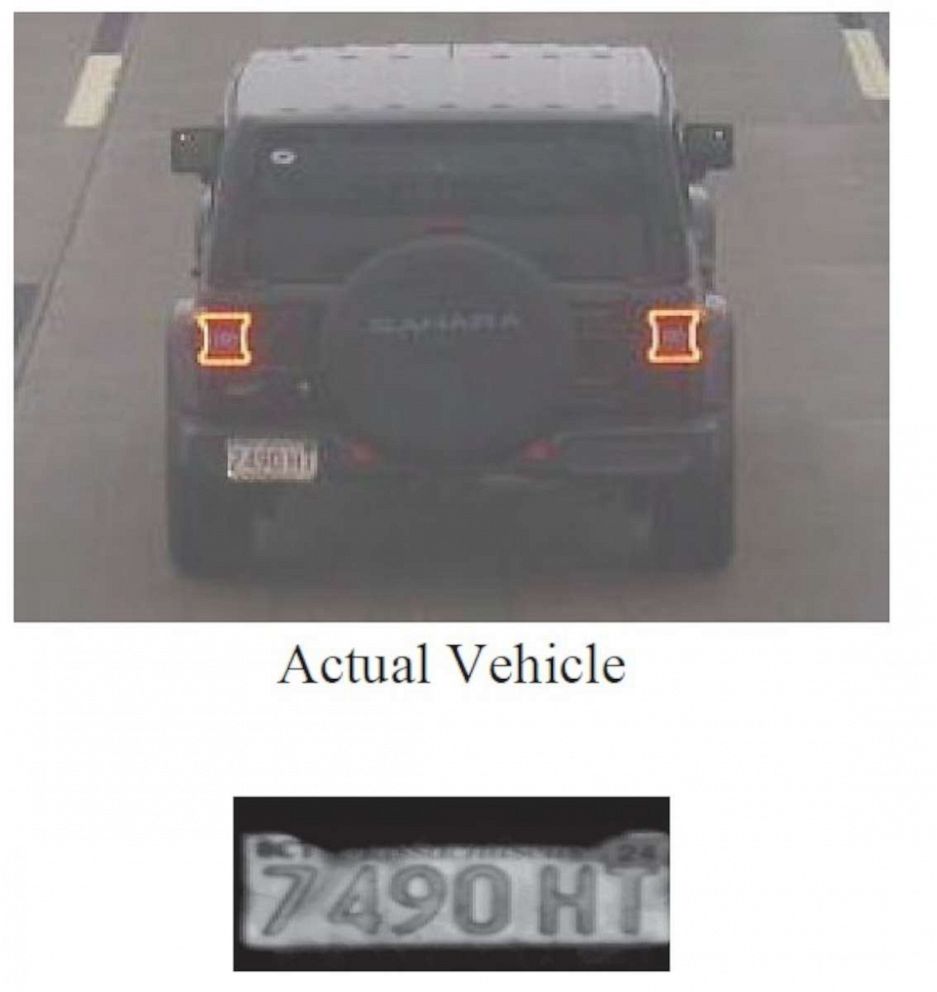 PHOTO: Massachusetts State Police released this photo of a 2019 Jeep Wrangler Unlimited associated with suspect Christopher Keeley.