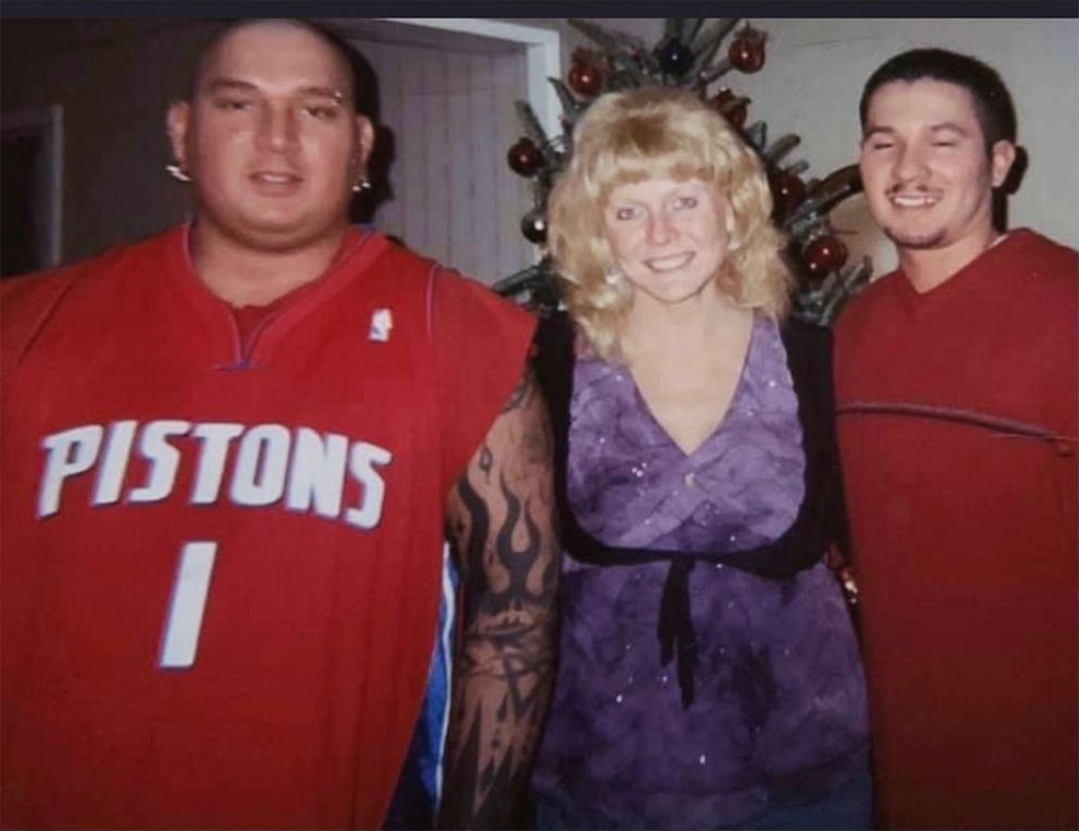 PHOTO: Siblings Keith Cruz, Kelly Styers and Kevin Cruz of Michigan are pictured in an undated handout photo. Keith Cruz died from COVID-19 in 2020.