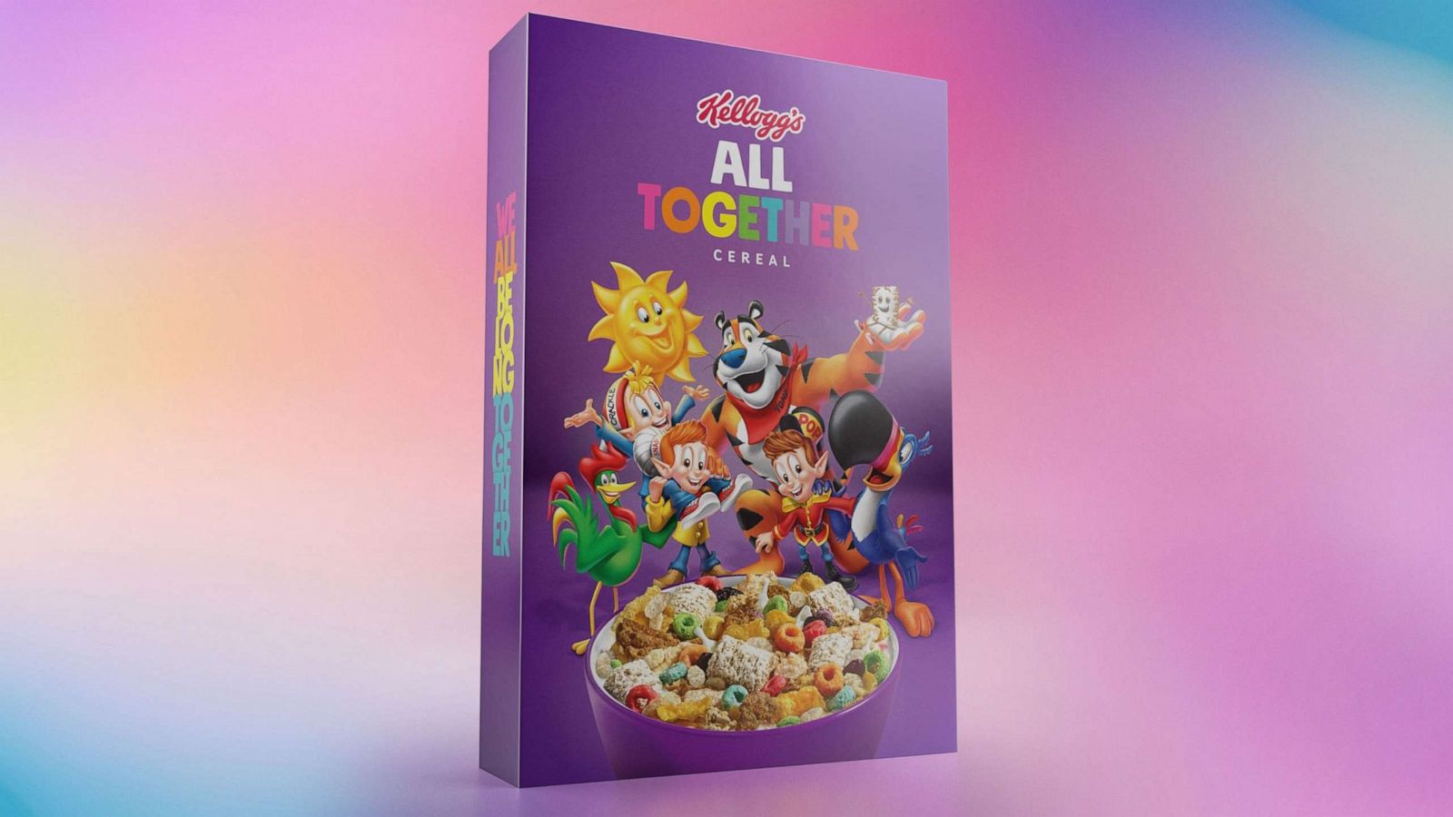 Kellogg's promotes Spirit Day with limited-edition 'All Together' cereal -  ABC News