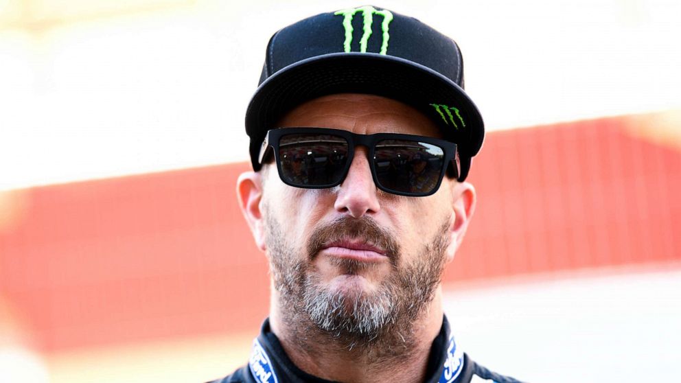 Photo: Ken Block attends the FIA ​​World Rallycross Championship launch event in Barcelona, ​​Spain on March 30, 2017.