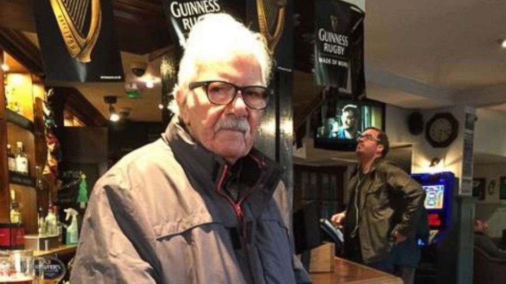 PHOTO: 90-year-old Ken Nightingall is seen in this May 2019 photo in London, England.