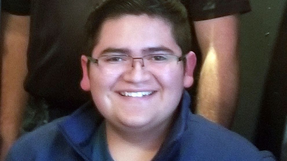 PHOTO: This undated photo provided by Rachel Short shows Kendrick Castillo, who was killed during a shooting at the STEM School Highlands Ranch on Tuesday, May 7, 2019, in Highlands Ranch, Colo.