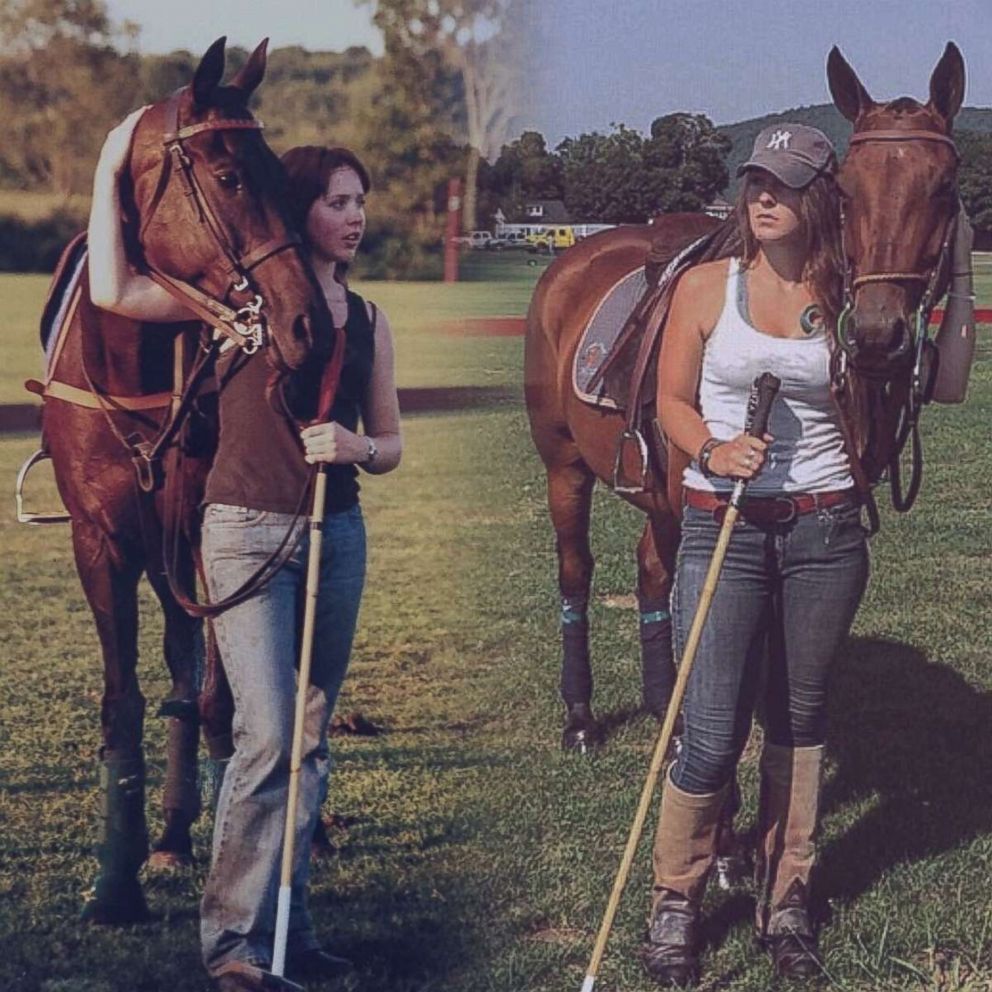 PHOTO: Mariah Smith, left, and her older sister Shannon Kent, right, dreamed of one day opening a horse farm to help veterans struggling with PTSD and children with disabilities.