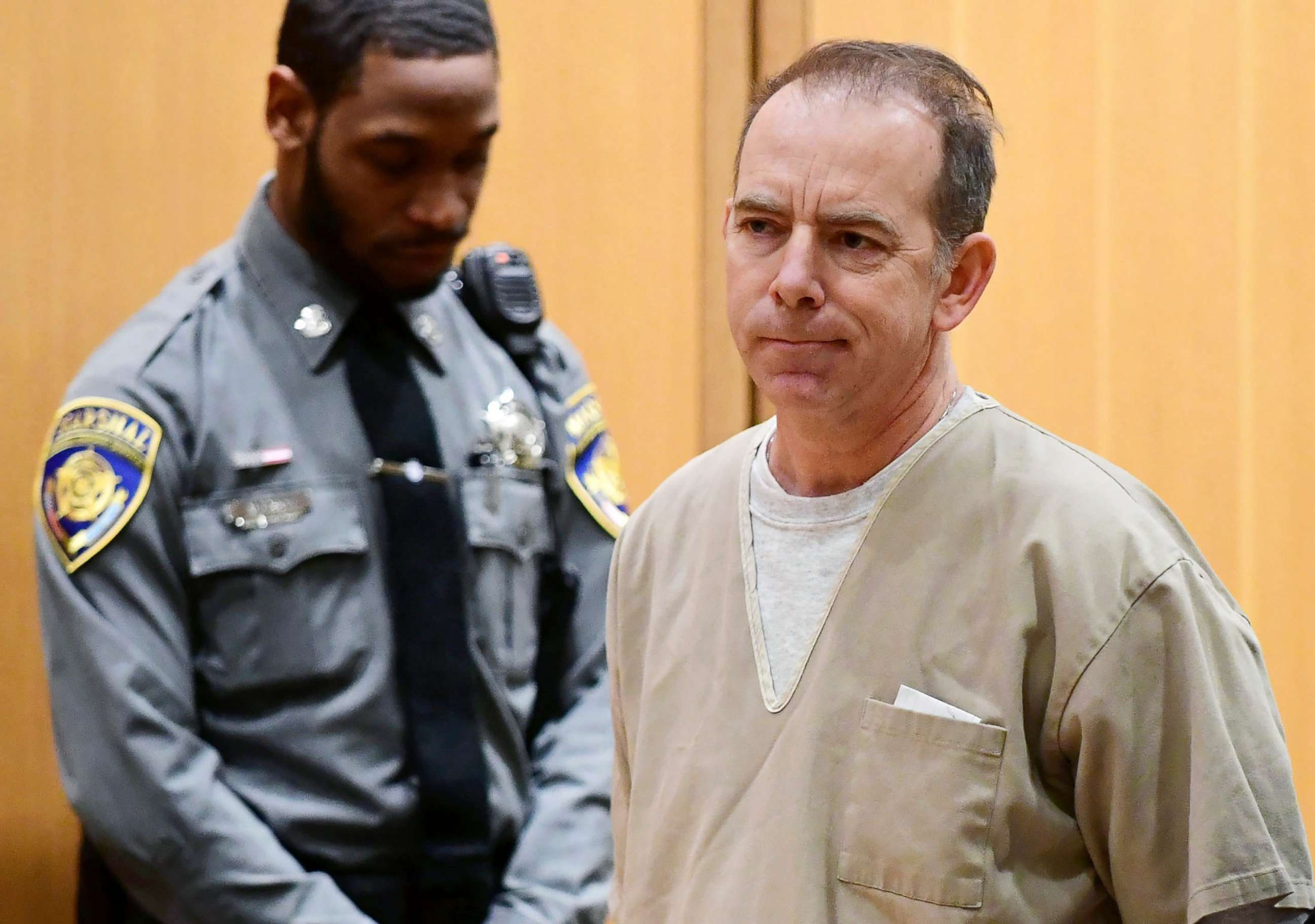PHOTO: Kent Mawhinney appears in Stamford Superior Court, Feb. 20, 2020, in Stamford, Conn.
