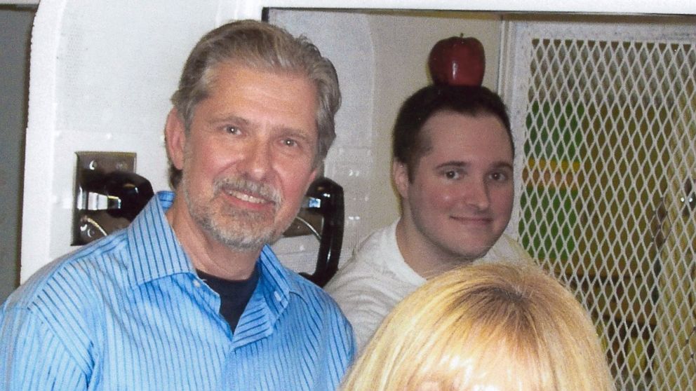 PHOTO: Kent Whitaker with his son, Bart, in prison. Bart masterminded the attack that killed his family.