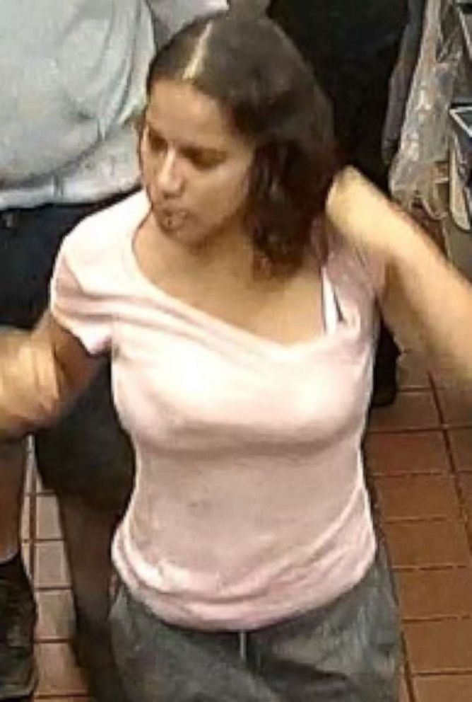 PHOTO: California police are asking the public for help in tracing a woman accused of attacking a McDonalds employee in Santa Ana, California on October 27, 2018, around 11 pm. 