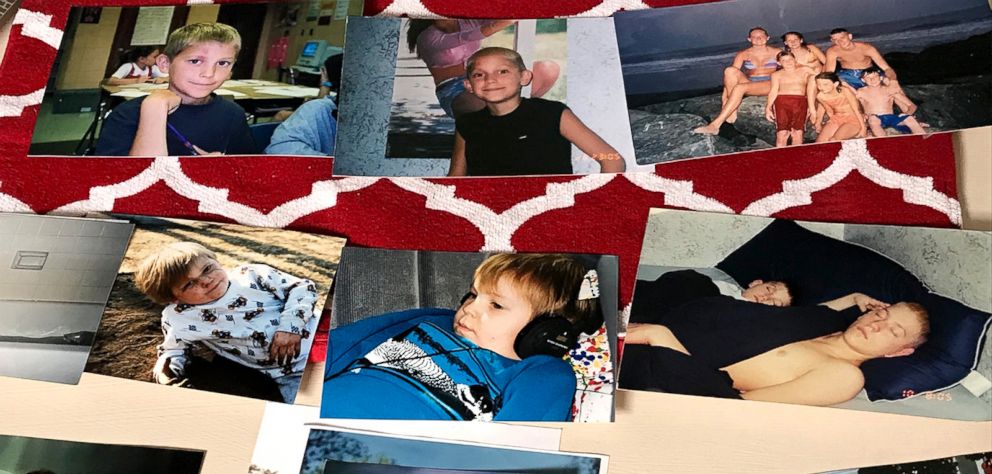 PHOTO: A collection of photos of Kevin Bushell as a child.
