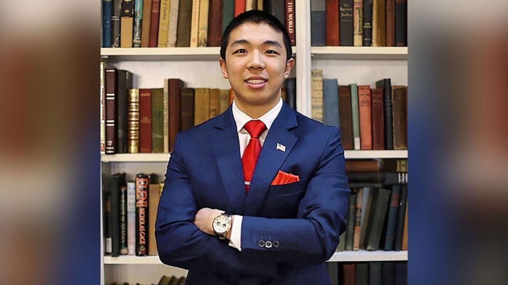 PHOTO: Graduate student Kevin Jiang is pictured in an undated photo released by Yale University in a statement after he was killed on Feb. 6, 2021.