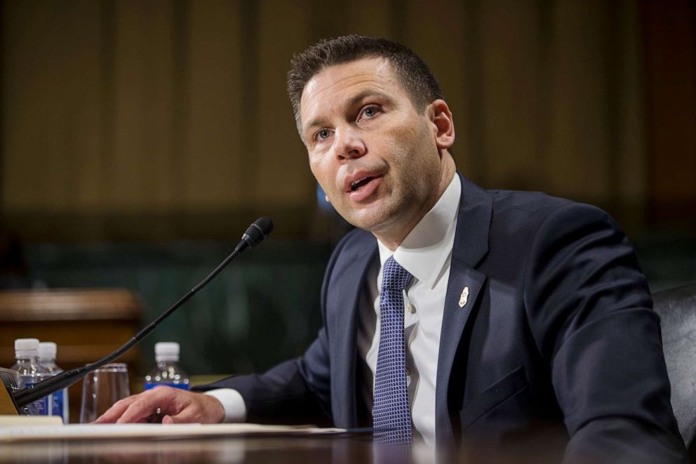 PHOTO: Commissioner of Customs and Border Protection Kevin McAleenan testifies during a Senate Judiciary Committee hearing on Dec. 11, 2018 in Washington, D.C.