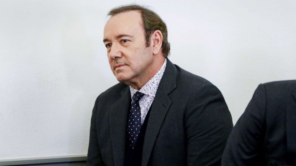 PHOTO: Actor Kevin Spacey attends his arraignment for sexual assault charges at Nantucket District Court on Jan. 7, 2019 in Nantucket, Mass.