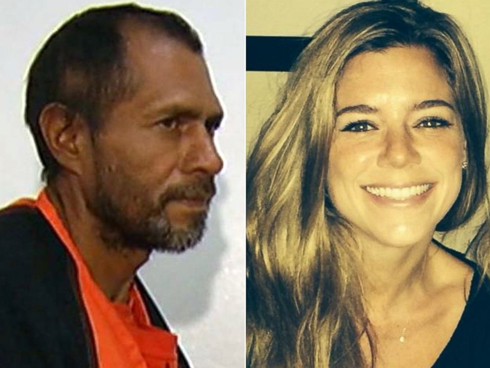PHOTO: Suspected San Francisco shooter Francisco Sanchez is pictured during an interview in jail and Kate Steinle is seen in an undated photo released by her family.