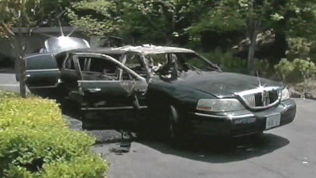 Video Elderly Women Escape California Limo Fire Abc News