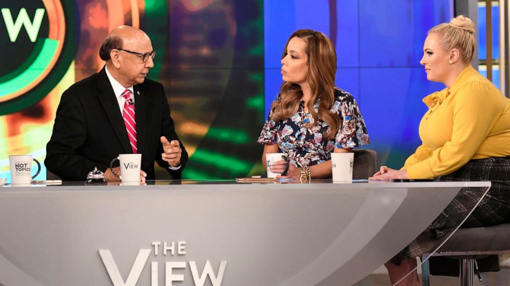 Khizr Khan appears on the "The View," March 25, 2019.