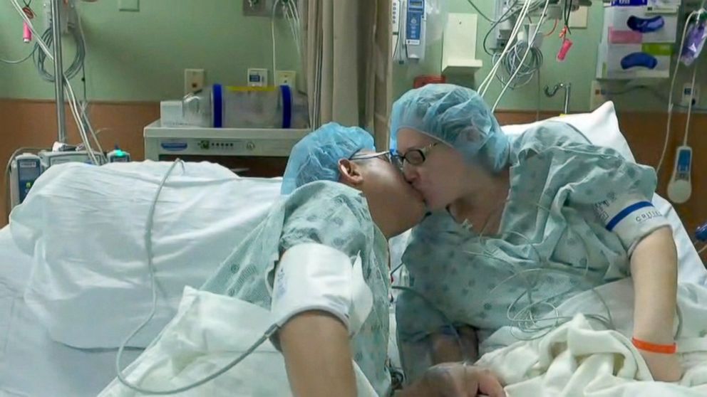 PHOTO: Cesar Calle gave his wife Monica a kidney.