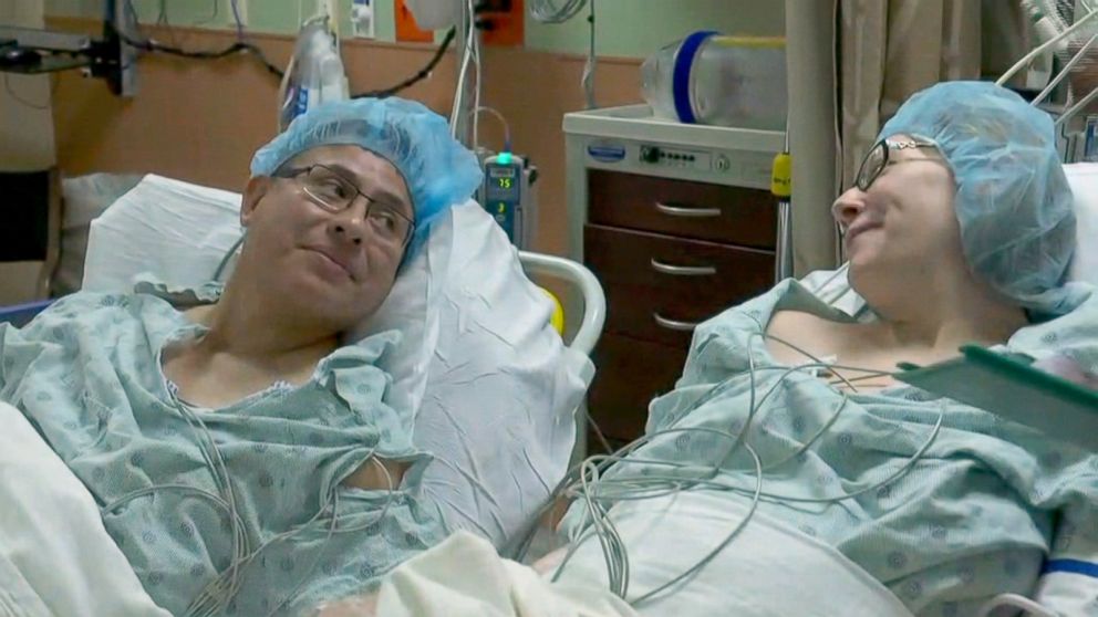 Cesar Calle gave his wife Monica a kidney.