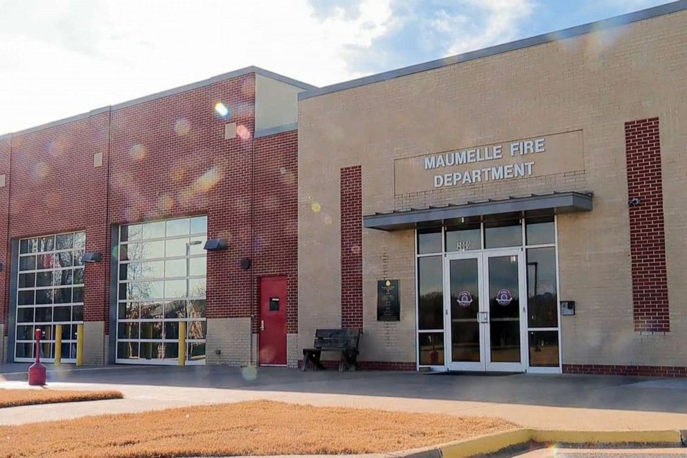 PHOTO: The Maumelle Fire Department building stands in Maumelle, Ark.